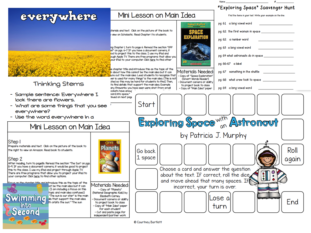 http://www.teacherspayteachers.com/Product/Exploring-Space-with-an-Astronaut-resources-for-Reading-Street-1341762