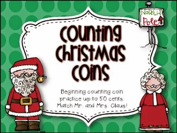 http://www.teacherspayteachers.com/Product/Counting-Christmas-Coins-Freebie-426269