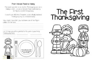 https://www.teacherspayteachers.com/Product/The-First-Thanksgiving-Booklet-2209206