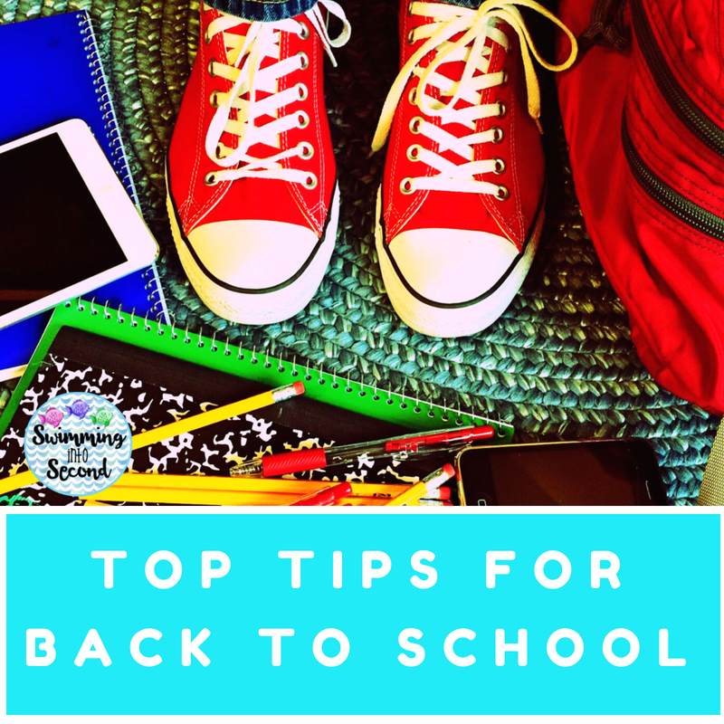 Top Tips for Back to School