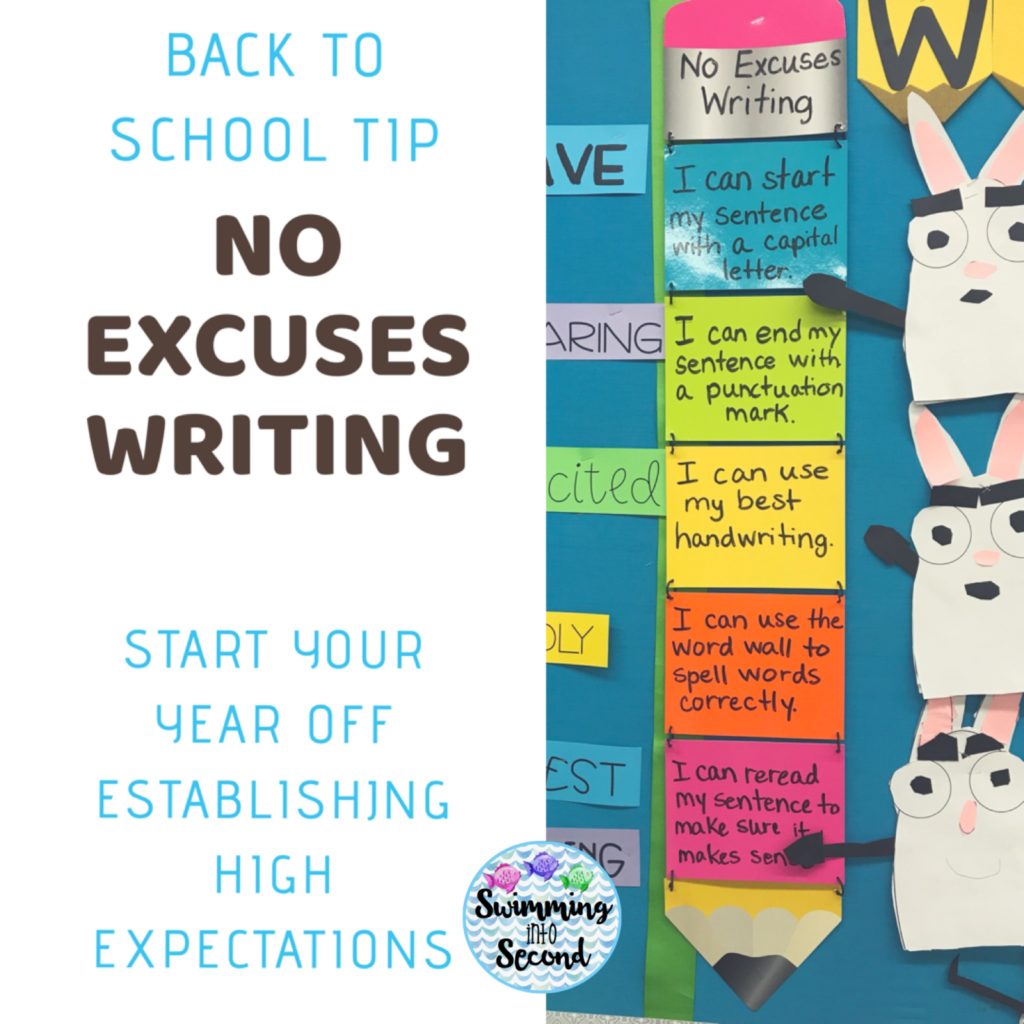 No Excuses Writing